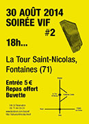 Affiche Soirée Vif #2