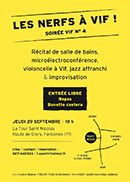 Affiche Soirée Vif #4