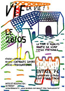 Affiche Soirée Vif la Vie
